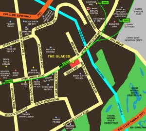 the glades location map