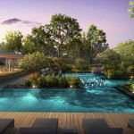 The Skywoods condo Pool Deck