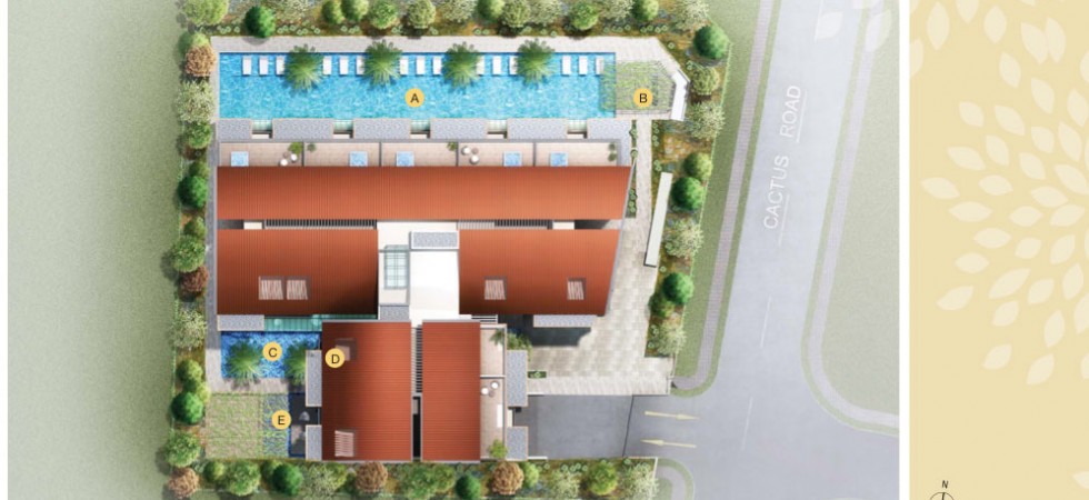 flora ville site plan