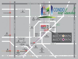 midtown location map