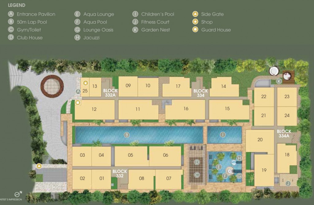 whitehaven site plan
