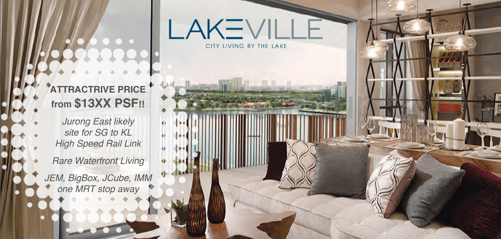 LakeVille . Waterfront New Condo