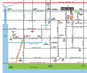 Millage Location Map