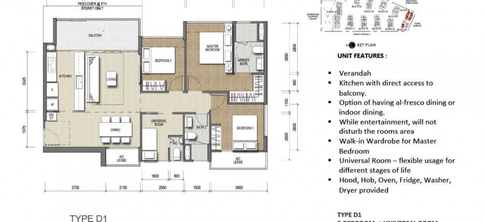 NorthPark_Floorplan_3BR_Universal